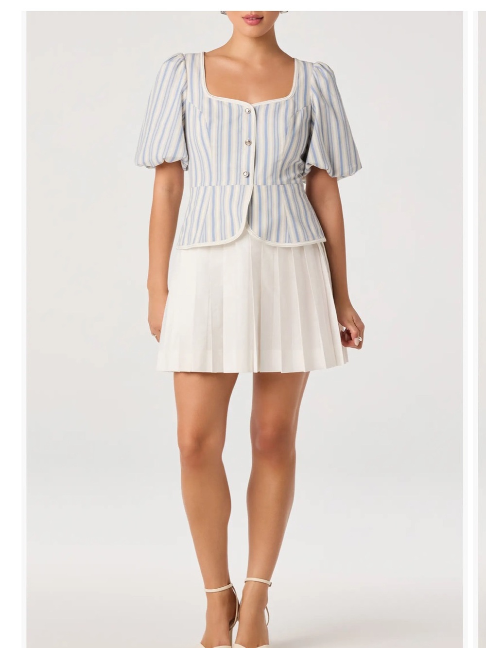 ASTR the Label Brigitta Mixed Media Dress